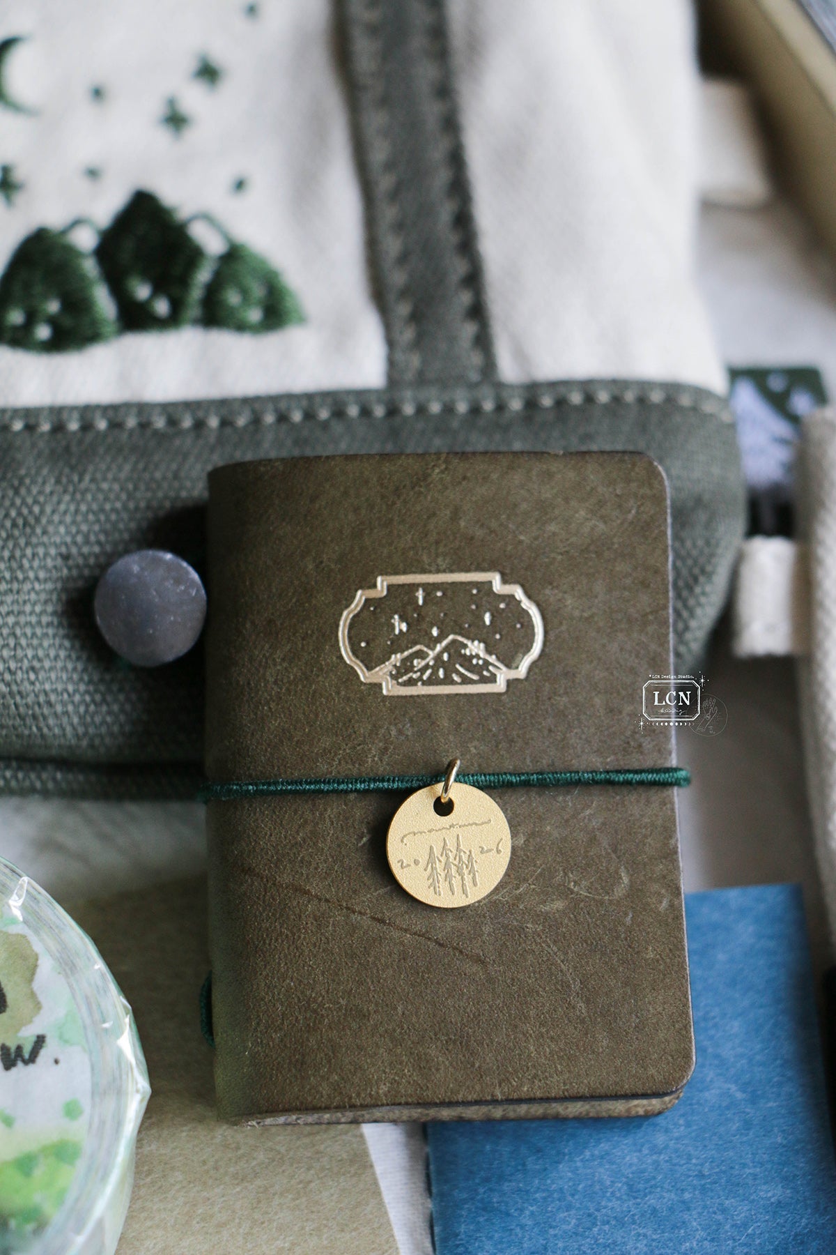 LCN Design Studio Mini Stationery Tote Set - Mountain