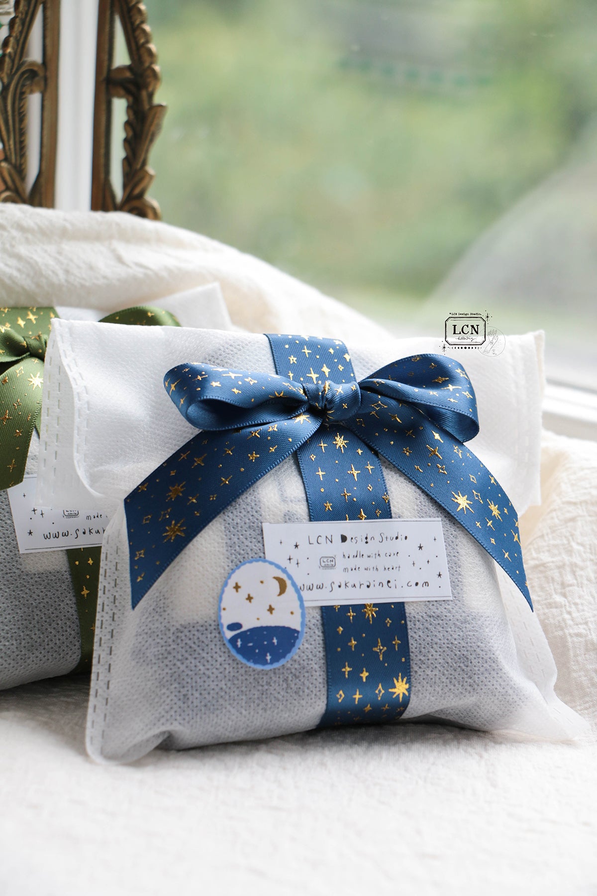 LCN Design Studio Mini Stationery Tote Set - Ocean