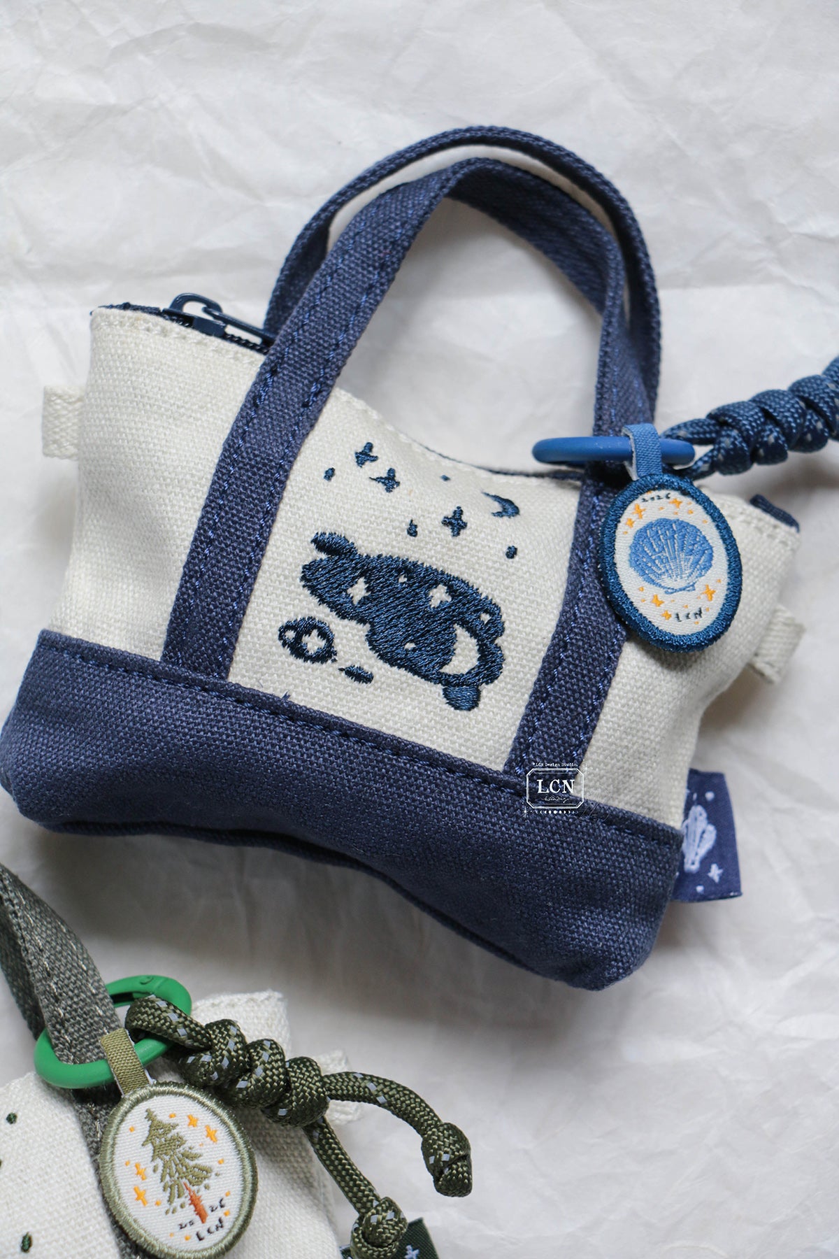 LCN Design Studio Mini Stationery Tote Set - Ocean