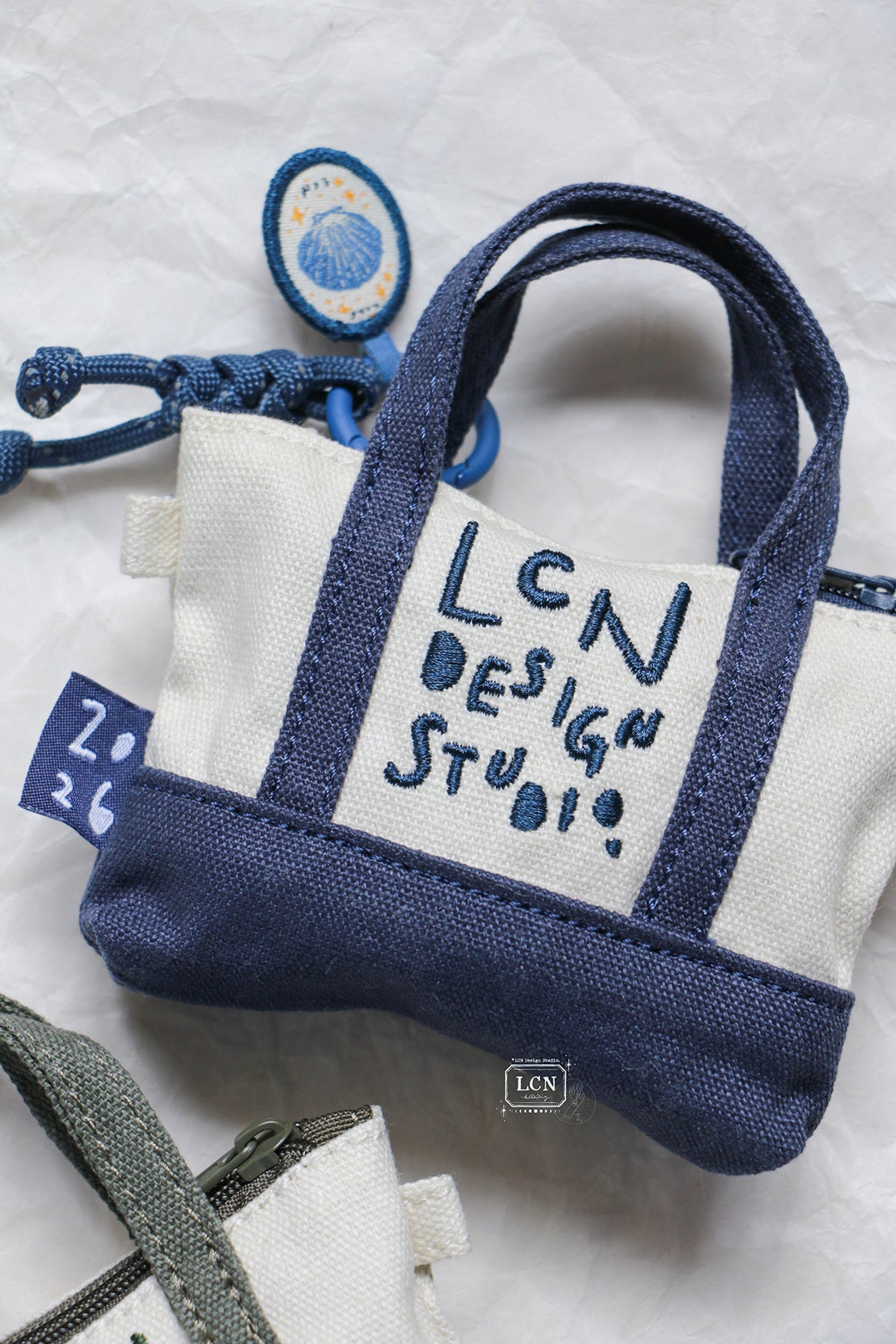 LCN Design Studio Mini Stationery Tote Set - Ocean