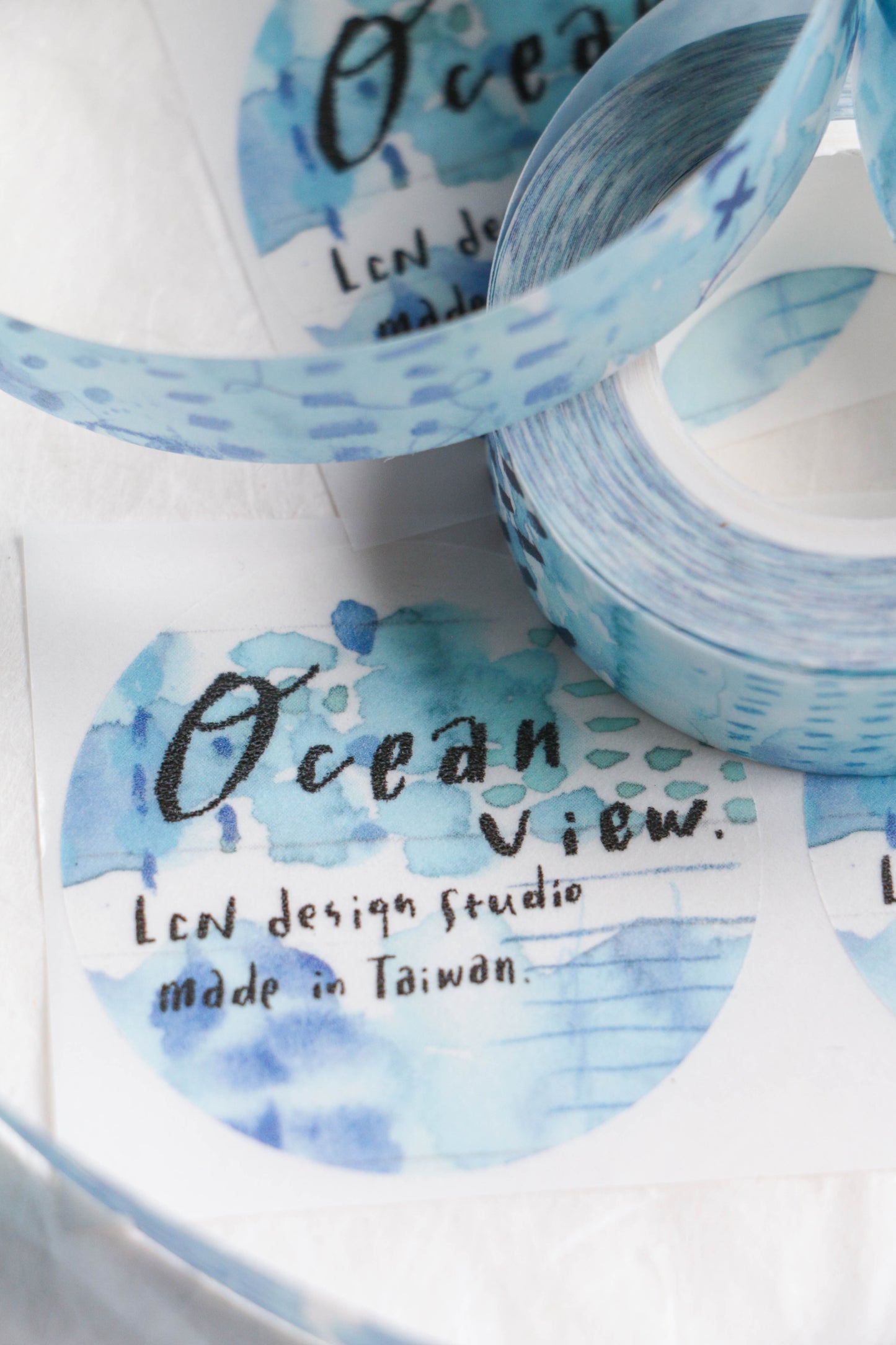 LCN Design Studio Mini Stationery Tote Set - Ocean