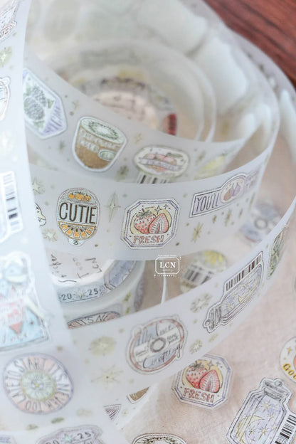 LCN Design Studio PET Tape - Sticker Club - Life