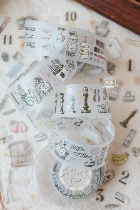 LCN Design Studio PET Tape - Sticker Club - Stationery