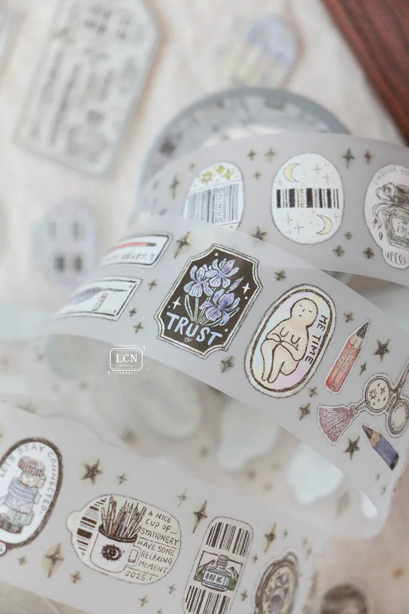 LCN Design Studio PET Tape - Sticker Club - Stationery