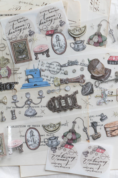 LCN Design Studio Kiss-Cut PET Tape - Treasure Hunting Vol. 2