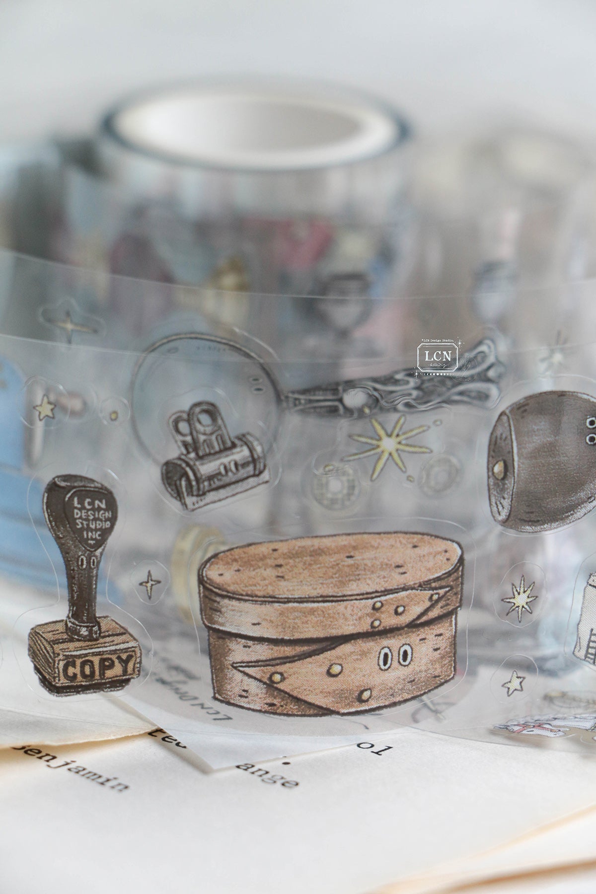 LCN Design Studio Kiss-Cut PET Tape - Treasure Hunting Vol. 2