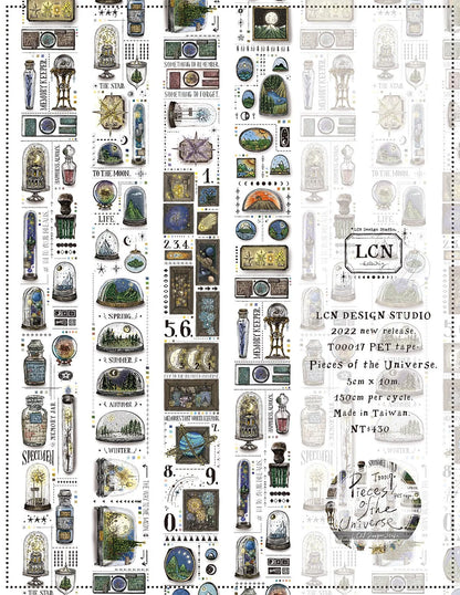 LCN Design Studio PET Tape - Pieces Of The Universe
