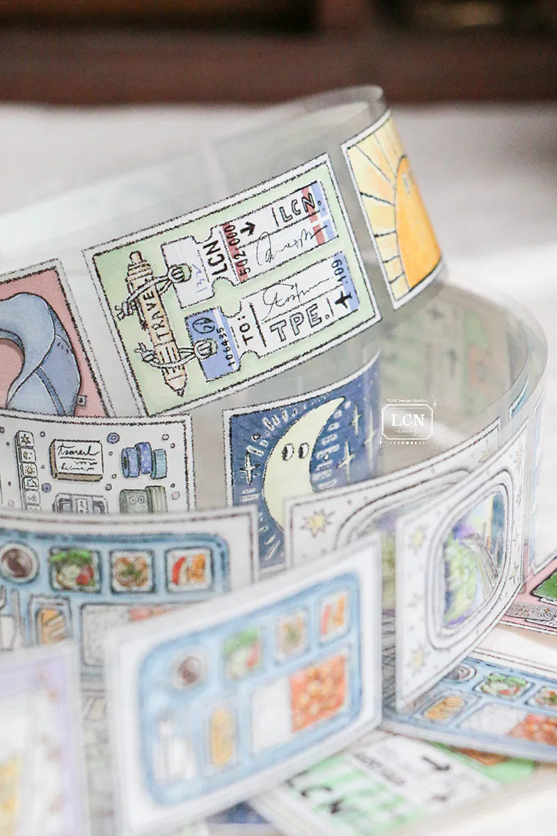 LCN Design Studio PET Tape - When Travel