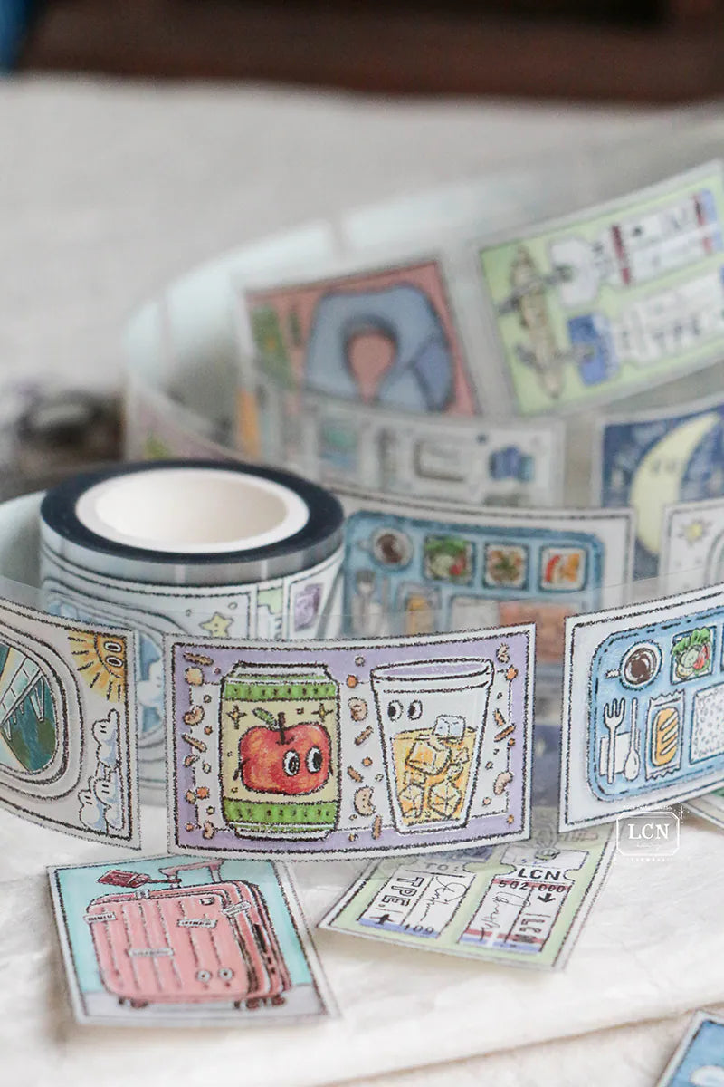 LCN Design Studio PET Tape - When Travel