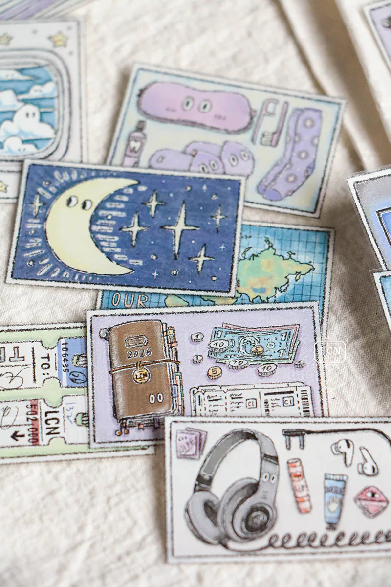 LCN Design Studio PET Tape - When Travel