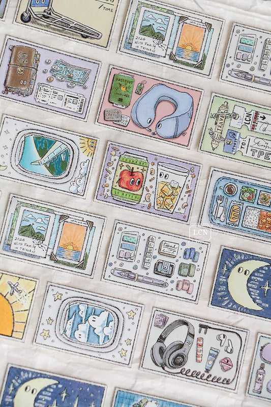 LCN Design Studio PET Tape - When Travel