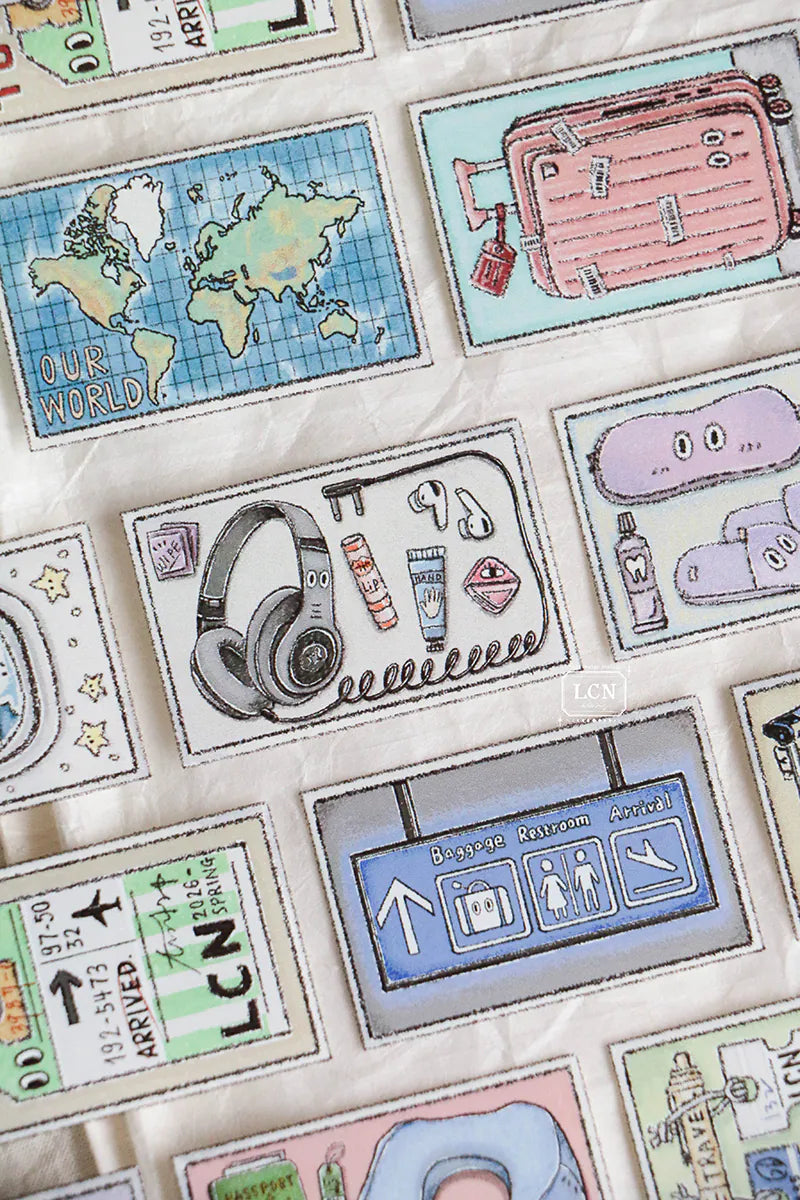 LCN Design Studio PET Tape - When Travel