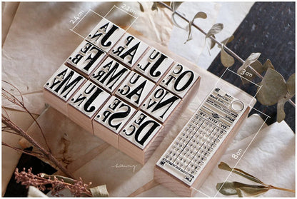 LCN Design Studio Rubber Stamp - Ticket Stamp Set A