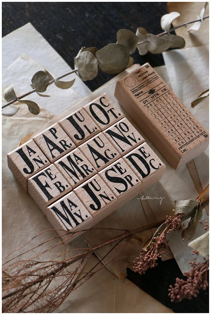 LCN Design Studio Rubber Stamp - Ticket Stamp Set A