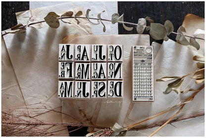 LCN Design Studio Rubber Stamp - Ticket Stamp Set A
