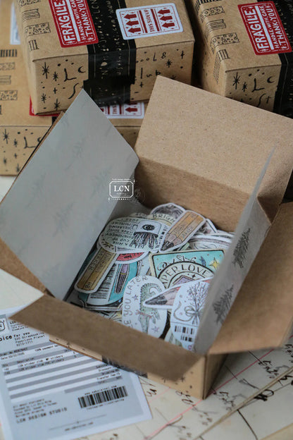 LCN Design Sticker Set - Sticker Club - A Box Full Of Joy