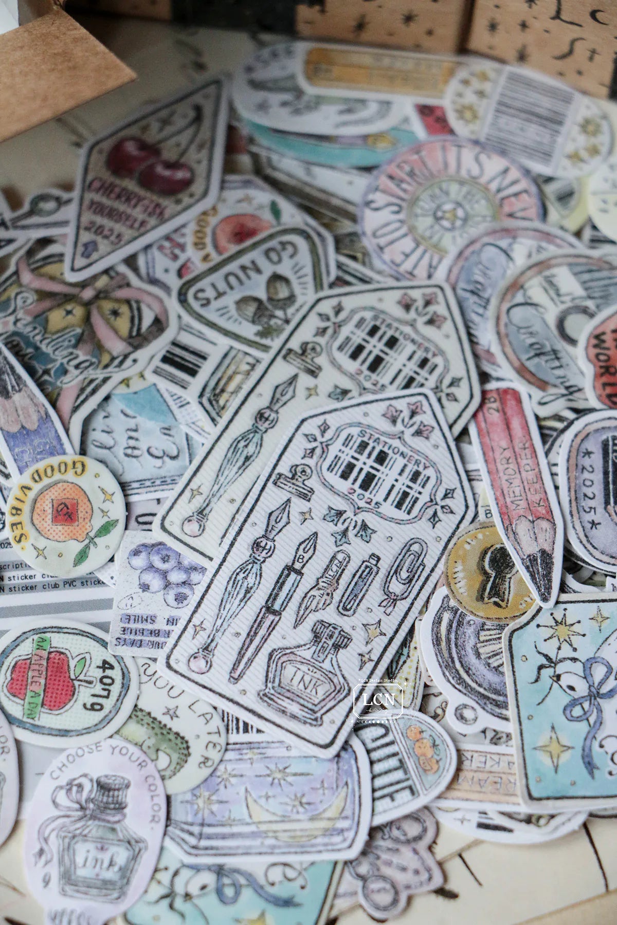 LCN Design Sticker Set - Sticker Club - A Box Full Of Joy