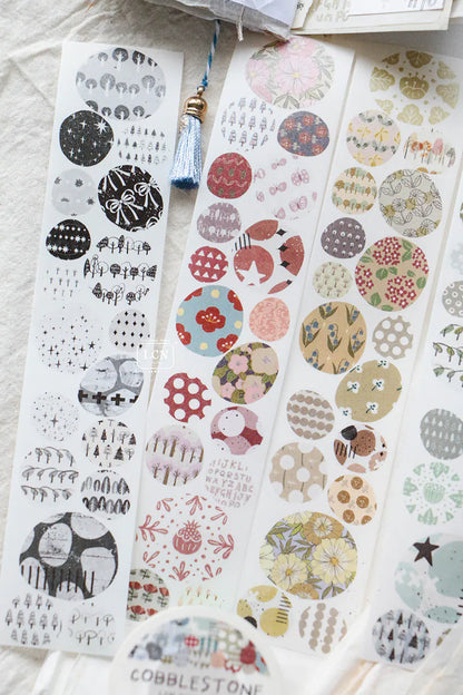 LCN Design Studio Kiss-Cut Washi Tape - Cobblestone
