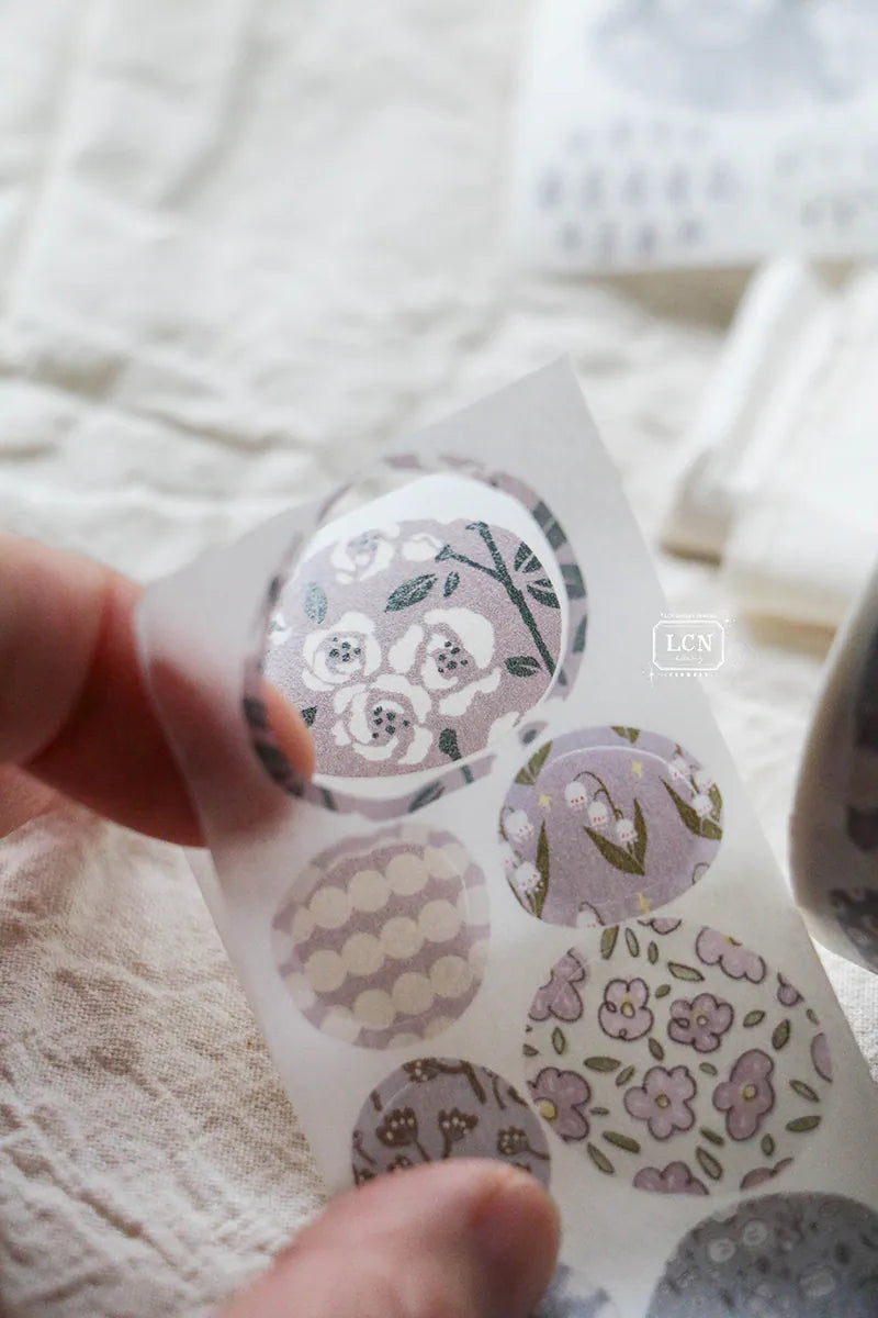 LCN Design Studio Kiss-Cut Washi Tape - Cobblestone