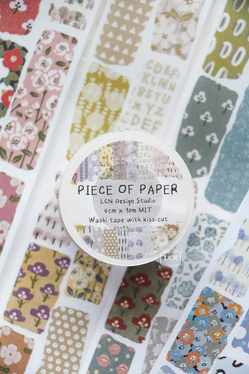 LCN Design Studio Kiss-Cut Washi Tape - Piece of Paper
