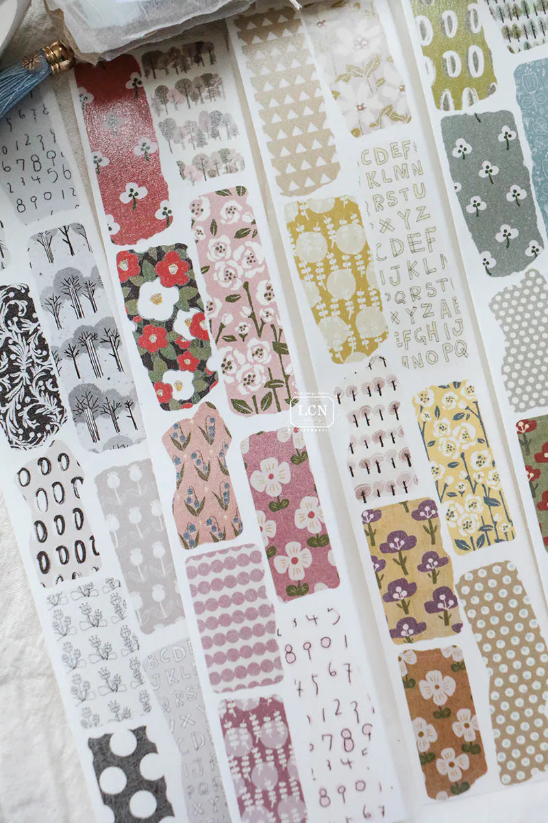LCN Design Studio Kiss-Cut Washi Tape - Piece of Paper