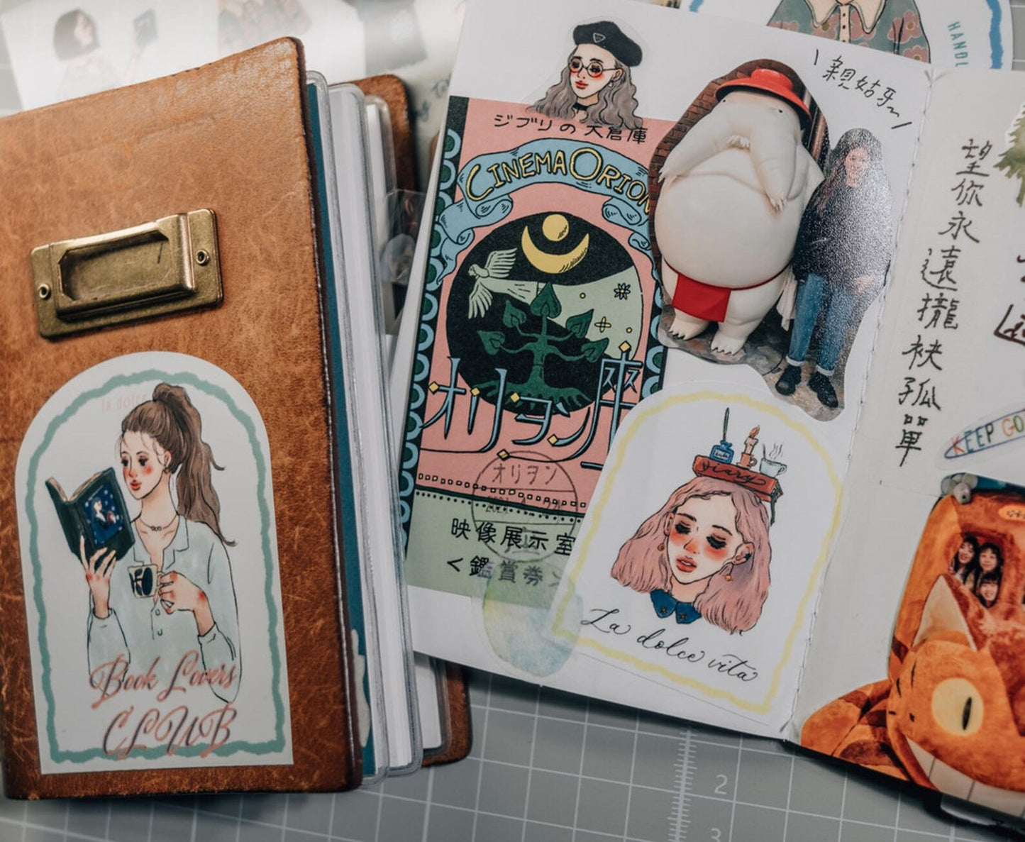 La Dolce Vita Die Cut Sticker Set - Sweet Life Travel Agency