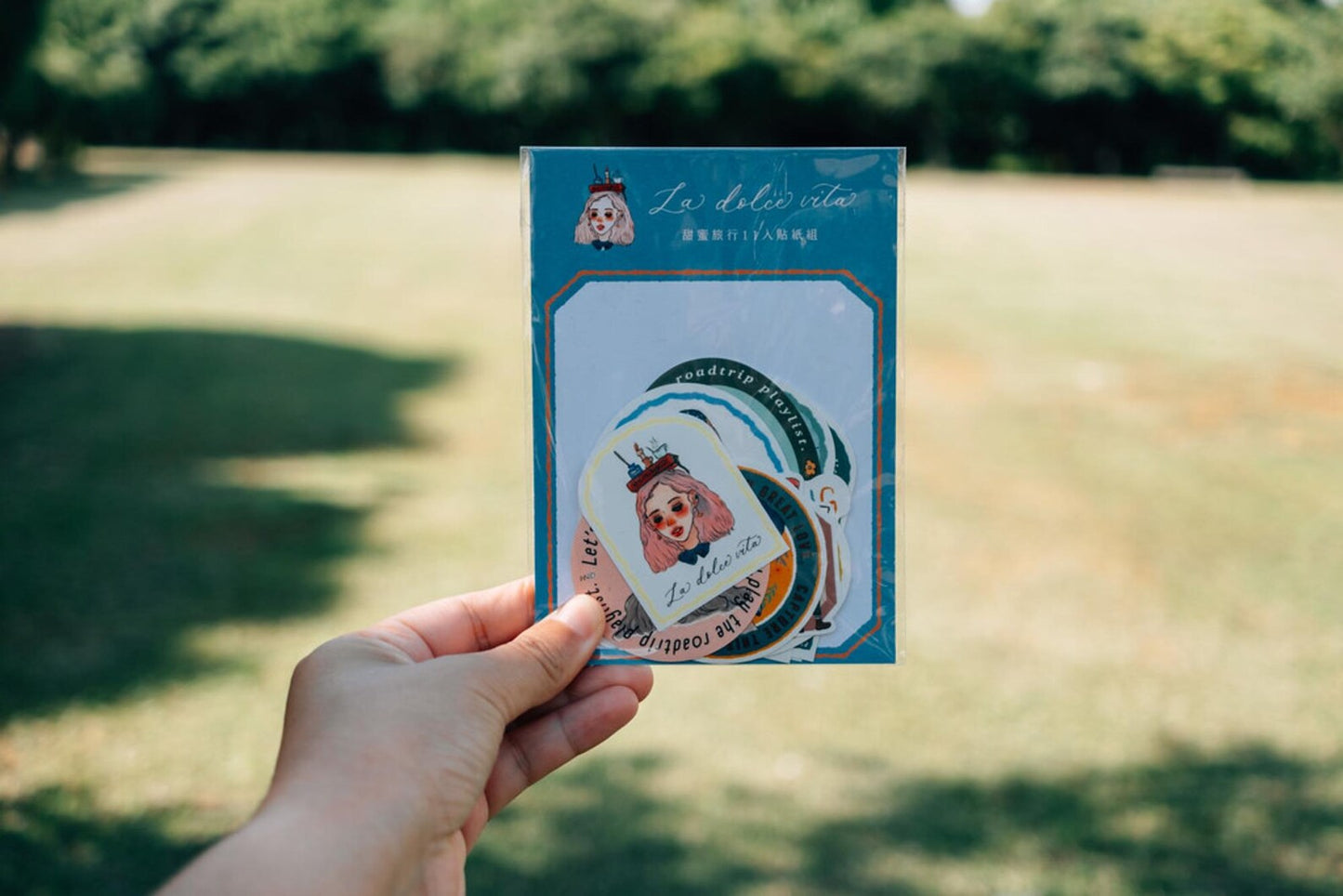 La Dolce Vita Die Cut Sticker Set - Sweet Life Travel Agency