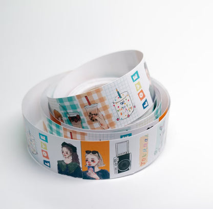 La Dolce Vita Label Stickers - Set Off On A Journey
