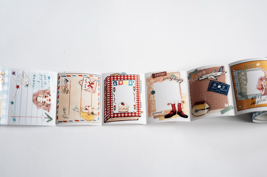 La Dolce Vita Memo Sticker Roll - Sweet Moments