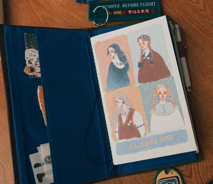 La Dolce Vita Notebook - Elegant Woman's Gallery