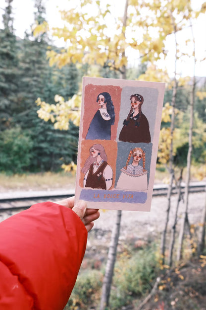 La Dolce Vita Notebook - Elegant Woman's Gallery
