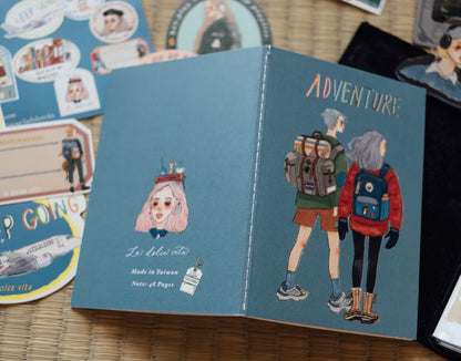 La Dolce Vita Notebook - Perfect Travel Companion