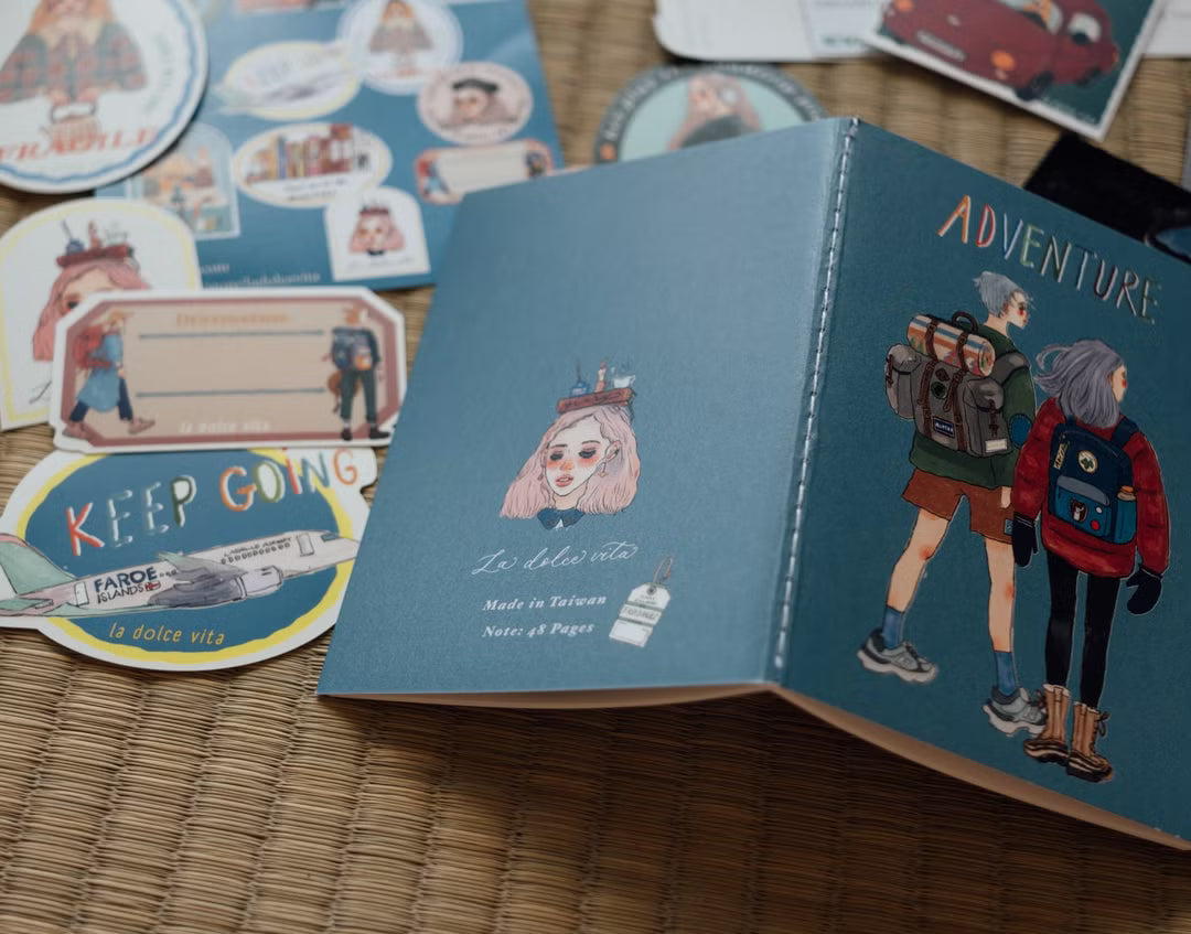 La Dolce Vita Notebook - Perfect Travel Companion