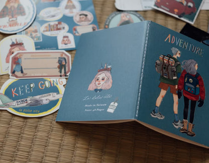 La Dolce Vita Notebook - Perfect Travel Companion