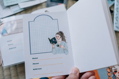 La Dolce Vita Notebook - Woman's Portrait
