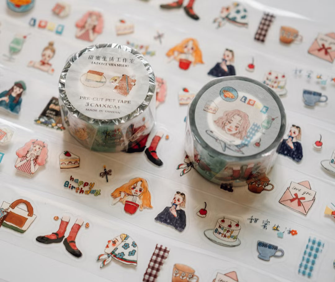 La Dolce Vita Kiss-Cut PET Tape - Love In Life
