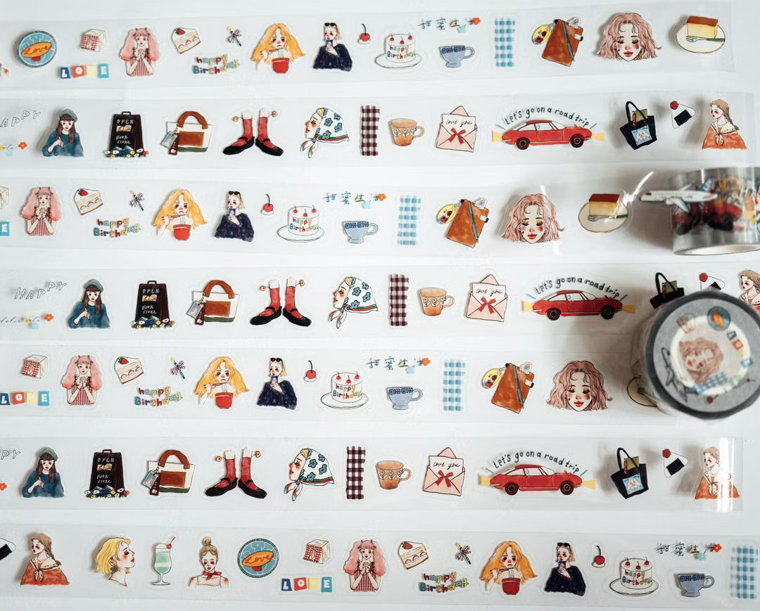 La Dolce Vita Kiss-Cut PET Tape - Love In Life