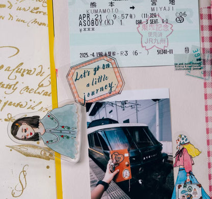 La Dolce Vita PET Tape - We Move Forward Happily