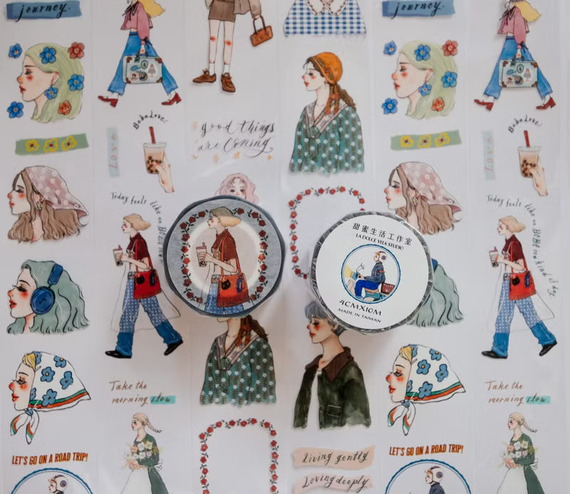 La Dolce Vita PET Tape - We Move Forward Happily