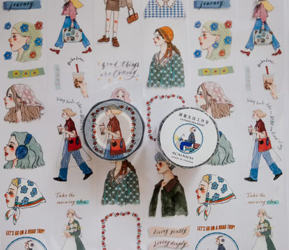 La Dolce Vita PET Tape - We Move Forward Happily