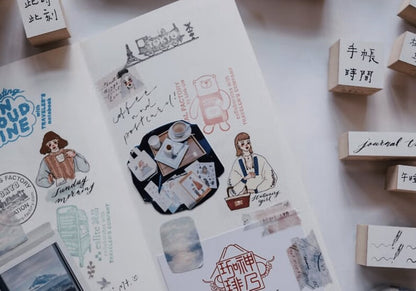 La Dolce Vita Kiss-Cut Washi Tape - Sweet Post