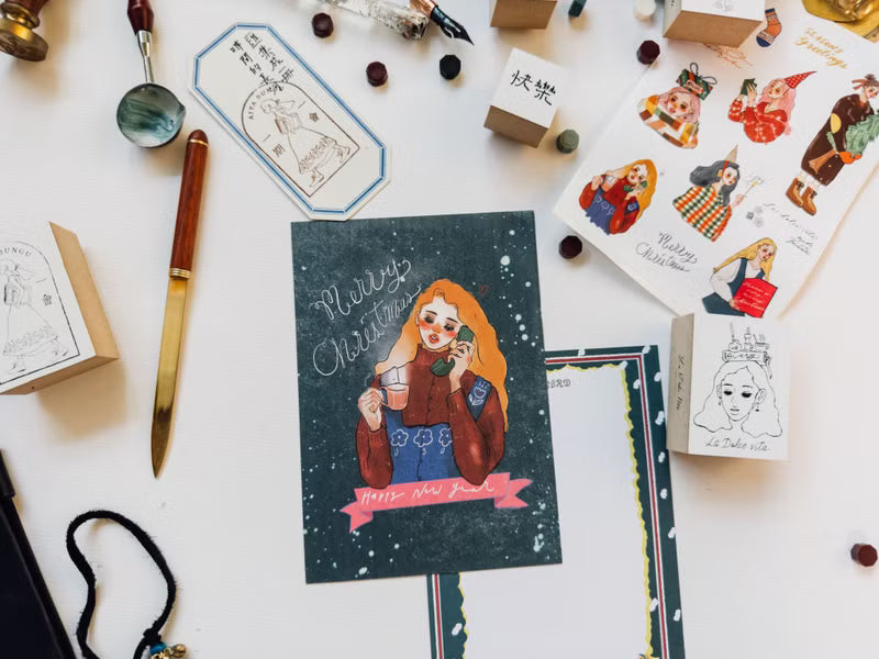 La Dolce Vita Postcard - Hello, Wishing You All The Best