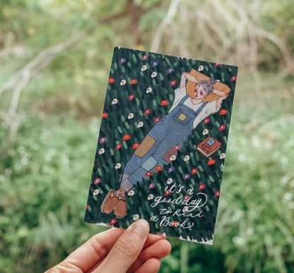 La Dolce Vita Postcard - It's A Good Day To Read A Book