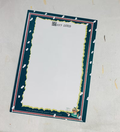 La Dolce Vita Postcard - Reindeer Mailbox