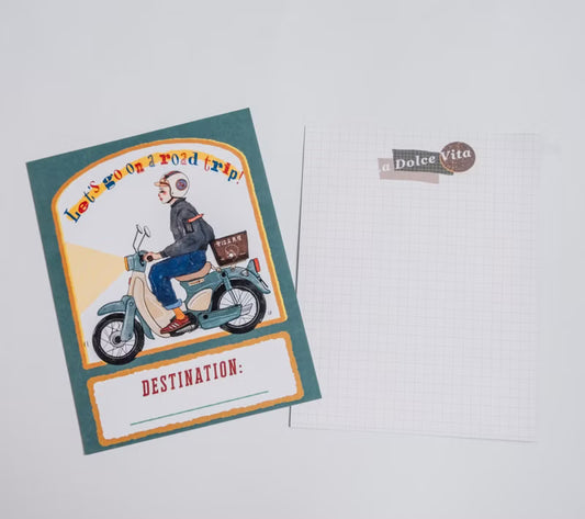 La Dolce Vita Postcard - Travel To The Next Stop