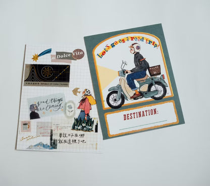 La Dolce Vita Postcard - Travel To The Next Stop