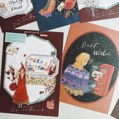 La Dolce Vita Postcard - Wishing You A Warm Letter