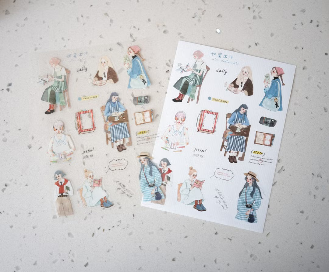 La Dolce Vita Sticker Sheet - Journal With Me