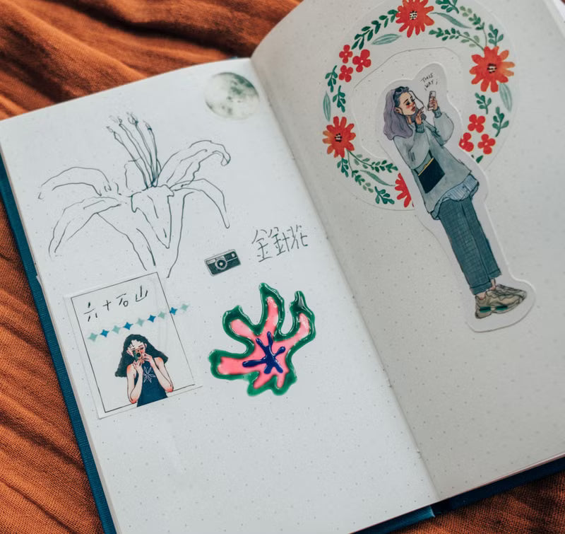 La Dolce Vita Sticky Notes - Daily Writing Axis