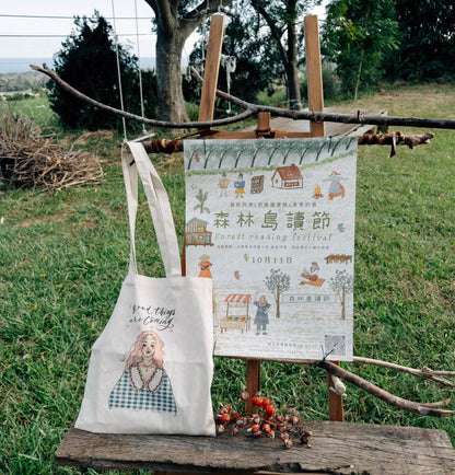 La Dolce Vita Tote Bag - Blue Gingham Girl